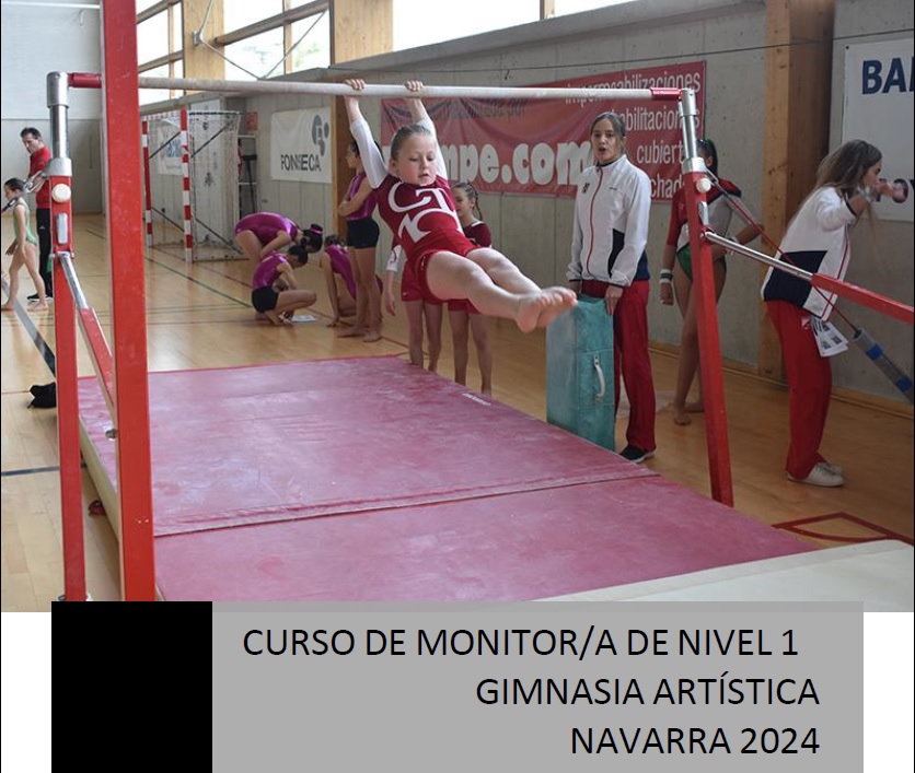Convocatoria Curso de Monitor/a de Gimnasia Art&iacute;stica de Nivel 1